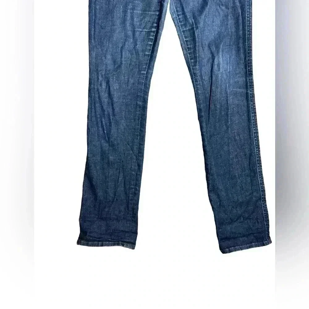 ELIE TAHARI Blue Denim Jeans Size 12 Stretch Cotton